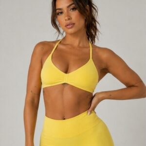 LF Sculpt and stretch Bra - Yellow