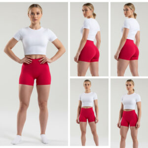 LF Sculpt and Stretch Pink Rose Shorts