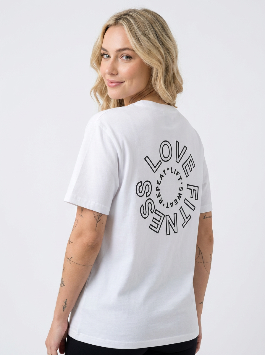 LF Lift -Sweat-Repeat Oversized Tee - Image 5