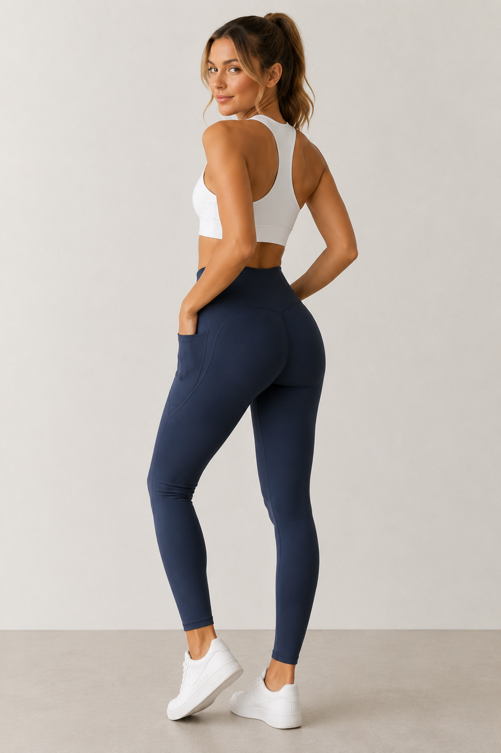 Navy Leggings