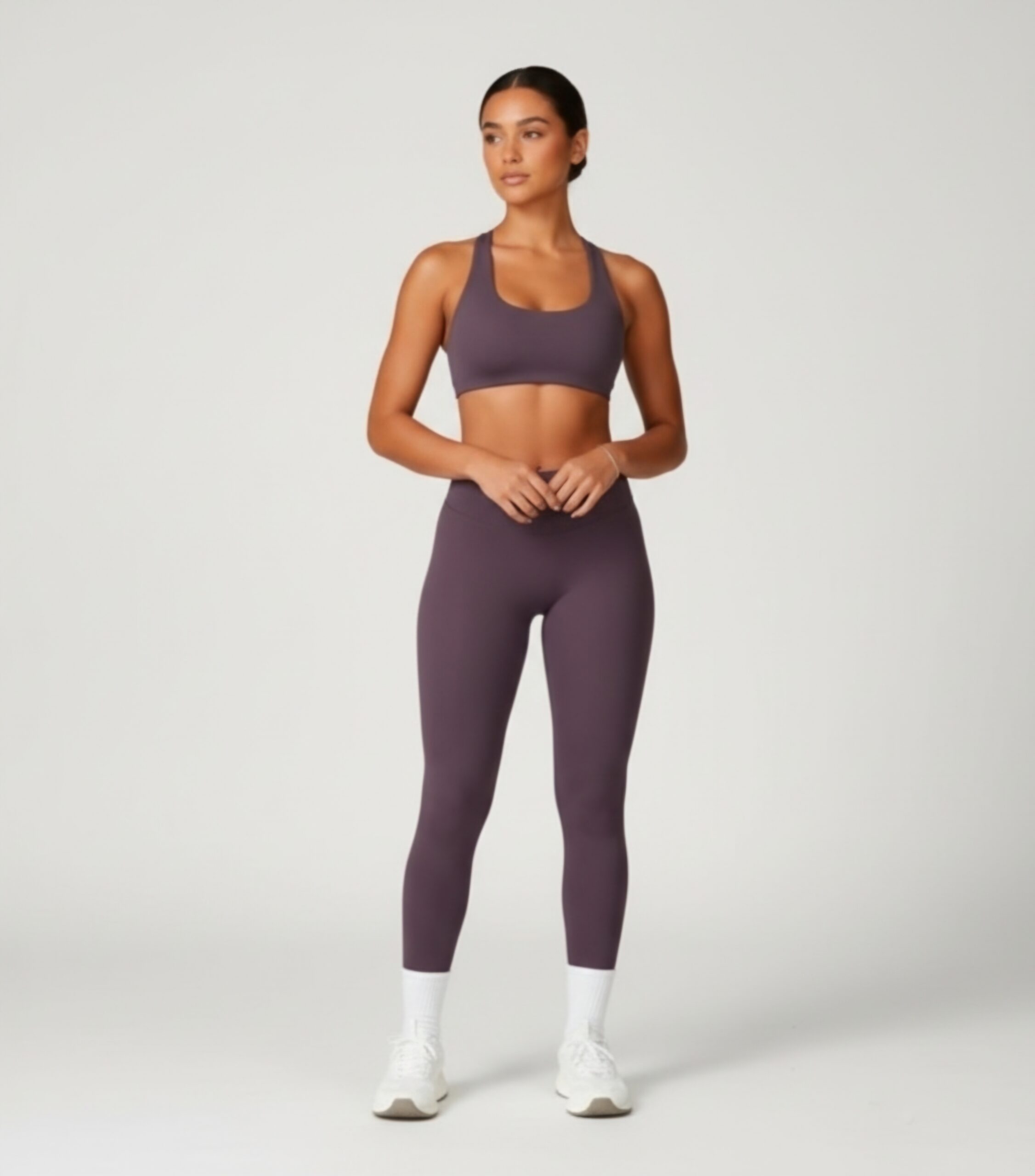 female in LF leggings and LF top