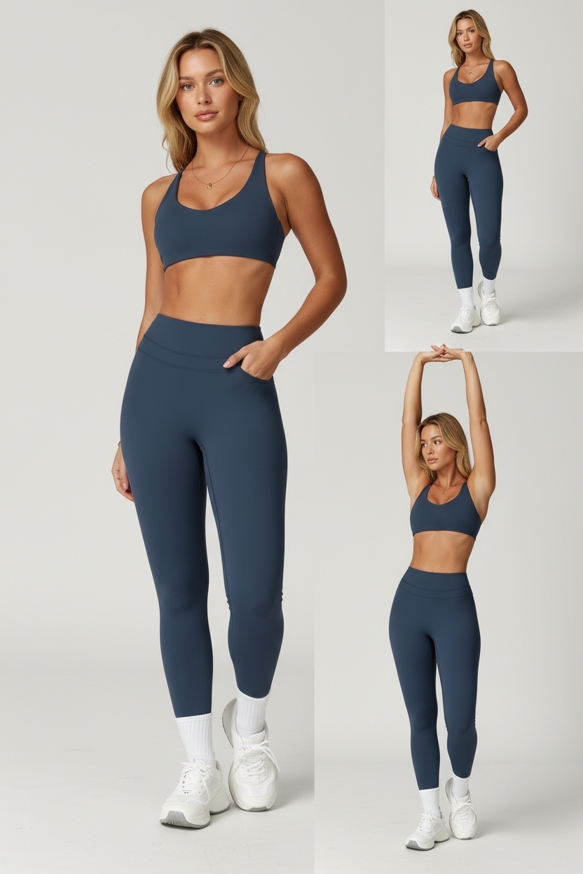 women in navy set by LF- LF Velocity