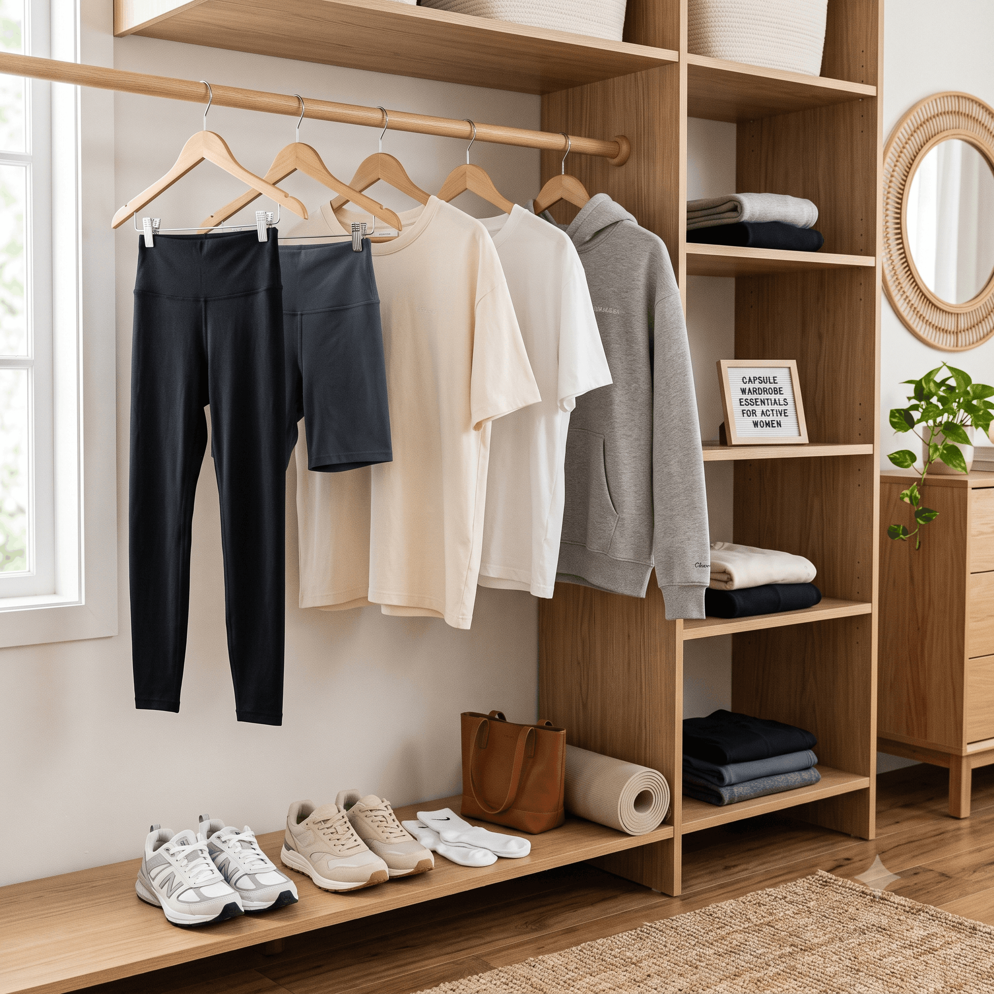 Capsule Wardrobe Essentials for Active Women