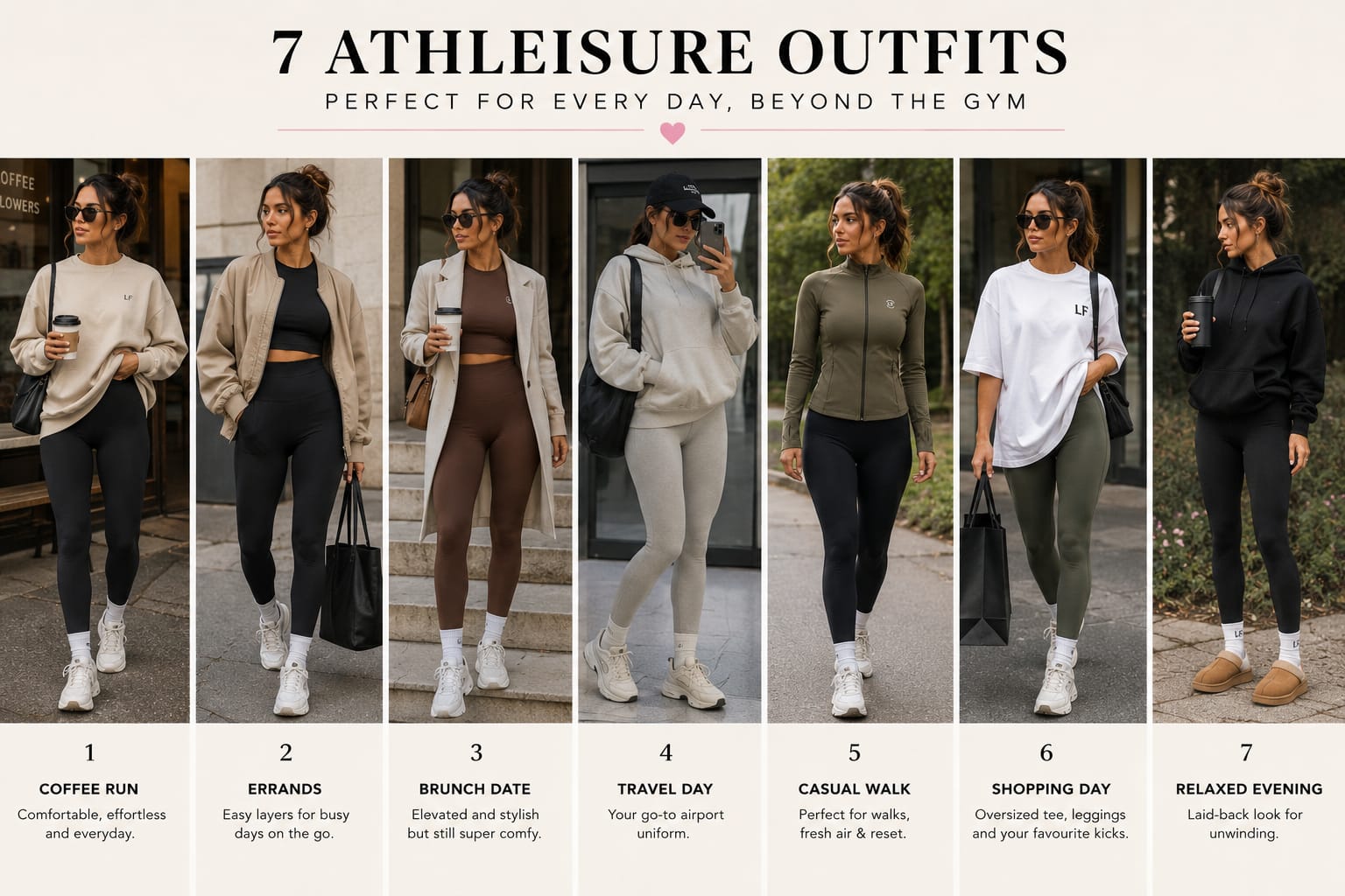 7 Athleisure Outfits You’ll Wear All Week